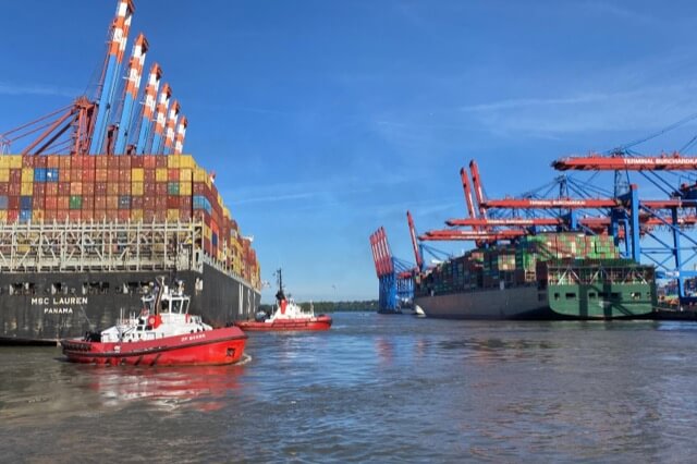 Hamburg harbour
