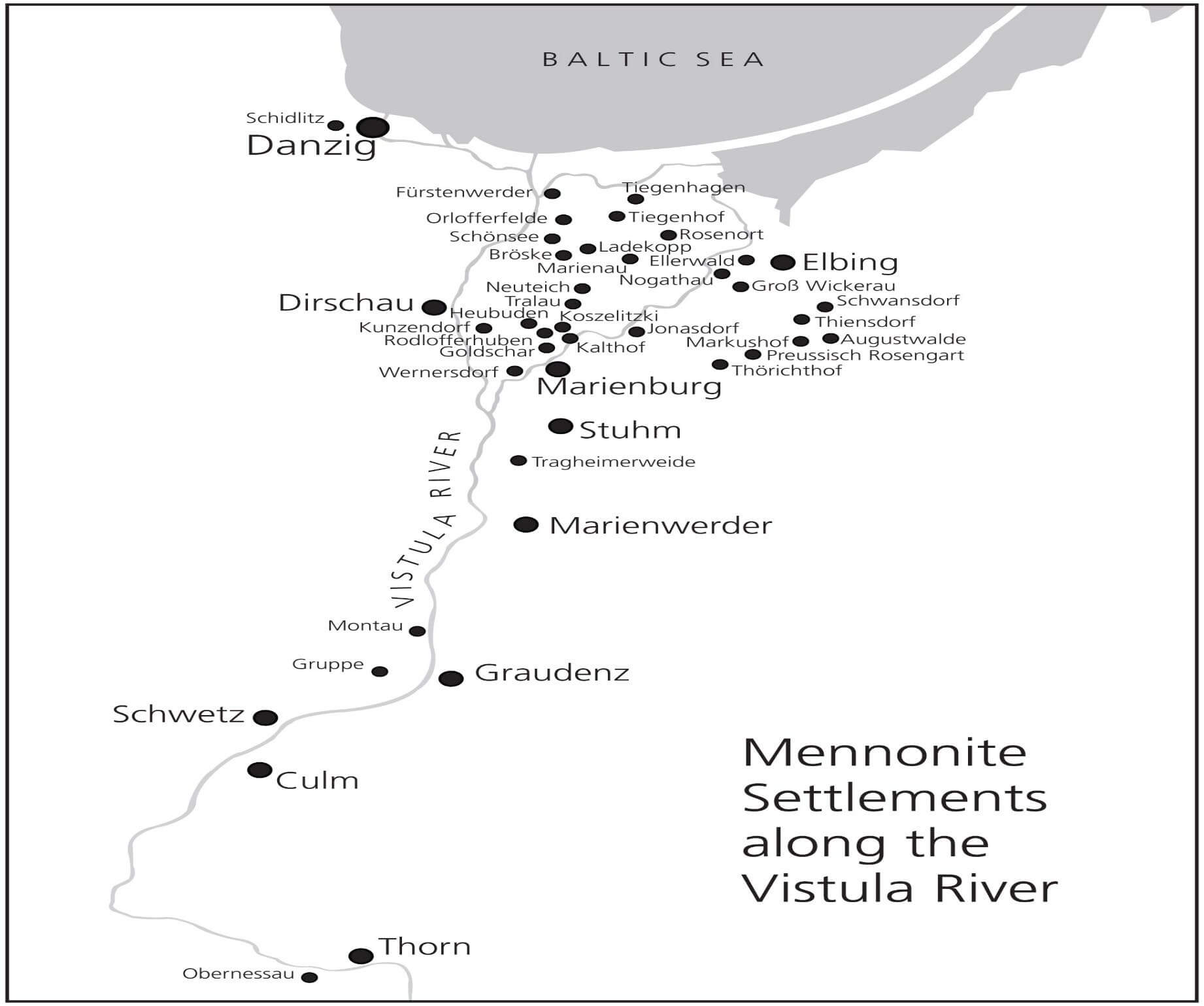 Detailed tour route map through Netherlands, Germany, and Poland